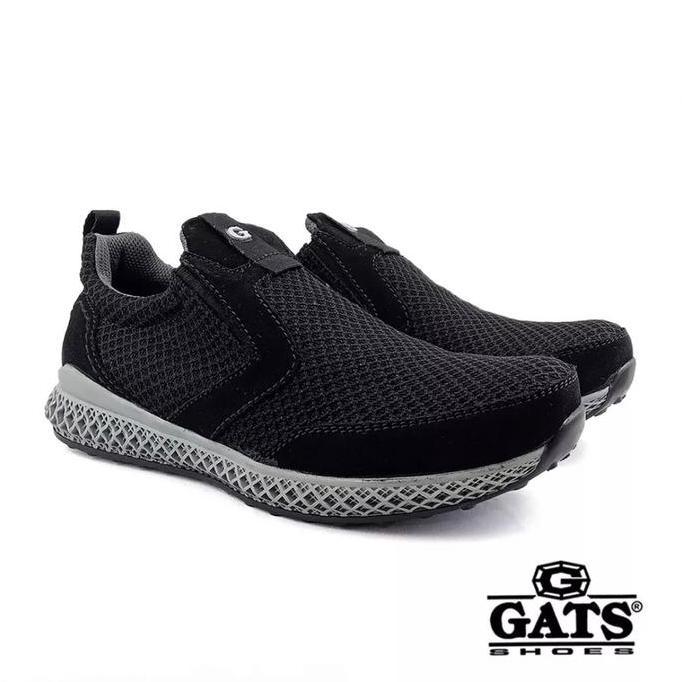 Sepatu Casual Gats RN 1002 orinal Biru Dan Hitam