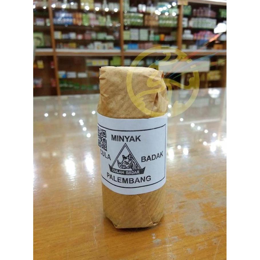 Produk Terbaik] Minyak Gosok Cap Cula Badak Palembang - Culah Badak Kecil