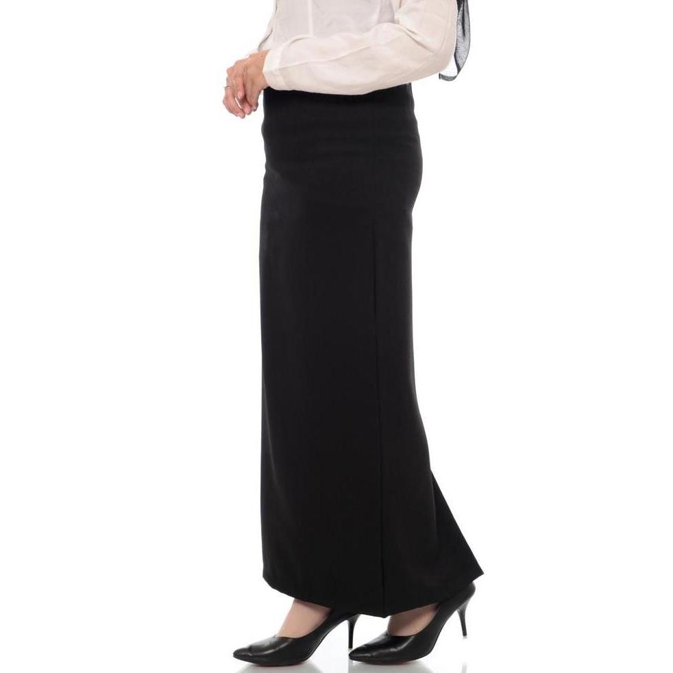 Rok Kerja Hitam,rok formal, rok Span Panjang