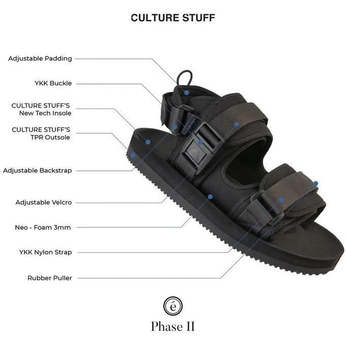 Culture Stuff - Yoshi Onyx Evolution - Sepatu Sandal Traveling