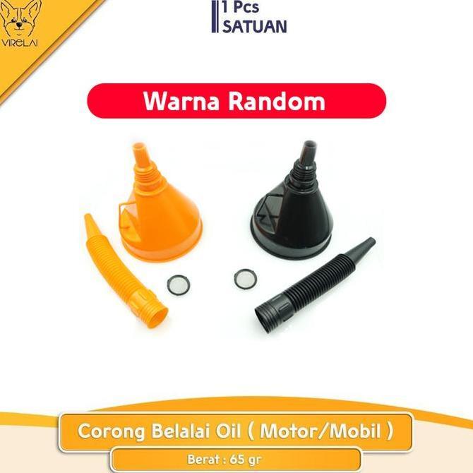 Corong belalai Oli 145 mm motor dan mobil