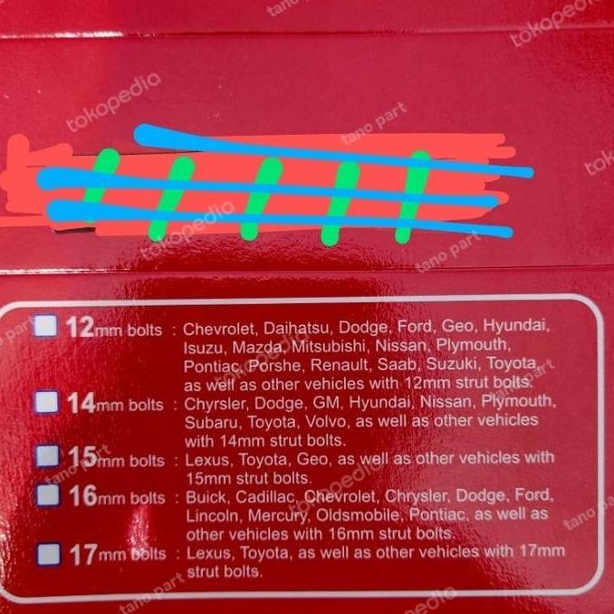 Baut Chamber 12 Mm Termurah