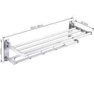 Rak Handuk Kamar Mandi / Gantungan Handuk Kamar Mandi / Gantungan Almenium