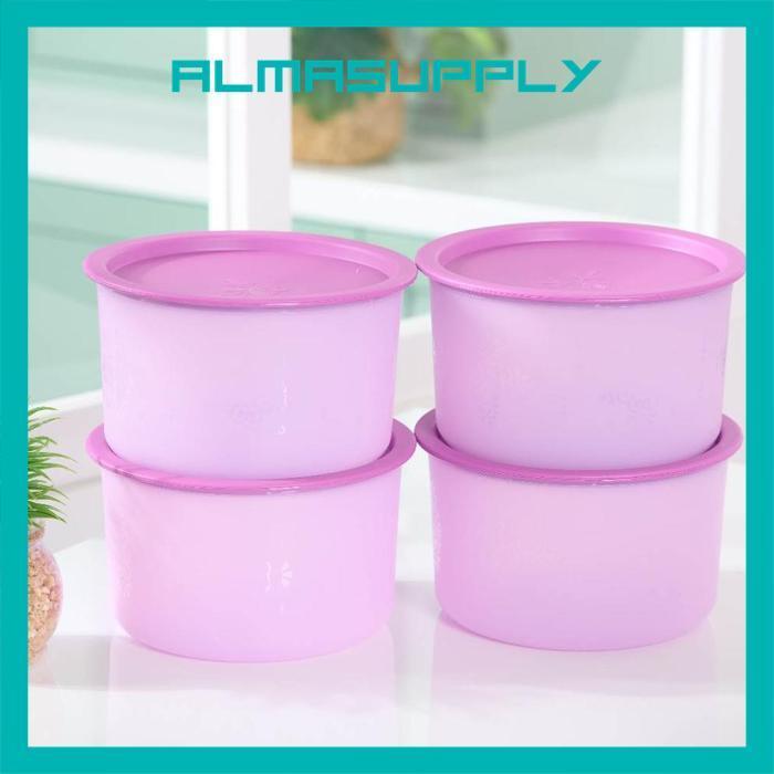 Wwr-76 Toples Jajan Aesthetic Savina Junior Set 4 Pcs /Toples Plastik Murah/Toples Beranak Wwr-76