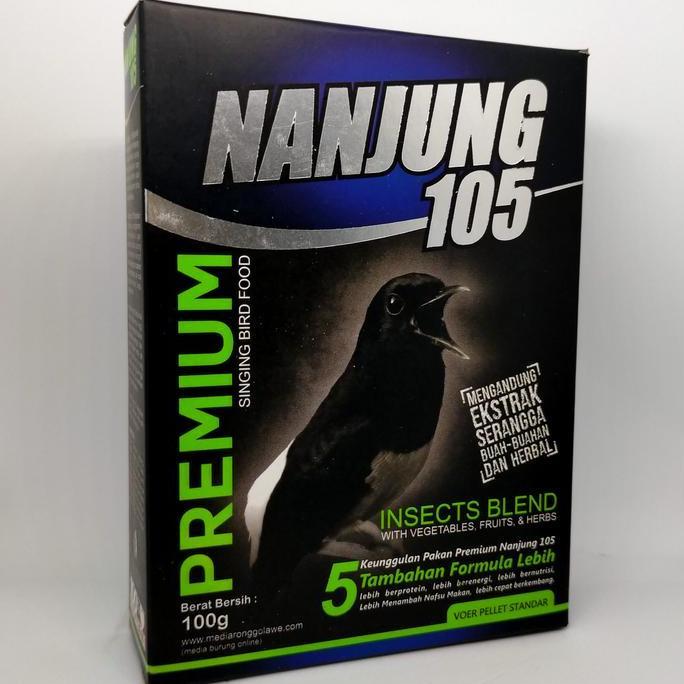 Tqs Nanjung 105 Voer Nanjung 100Gr  Murai Batu Kacer Cendet Trucuk