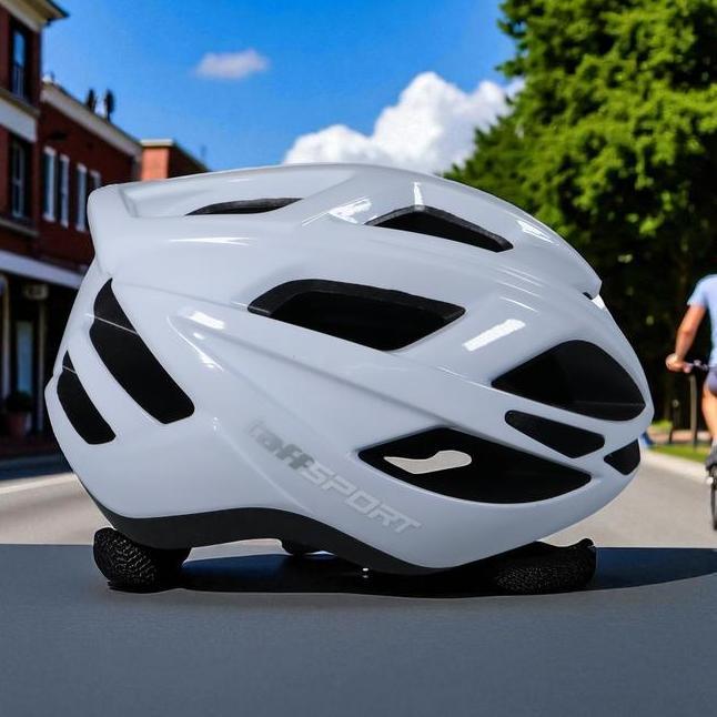 Taffsport Helm Sepeda Scooter Bicycle Helmet Ultralht Standard Vers Bk4