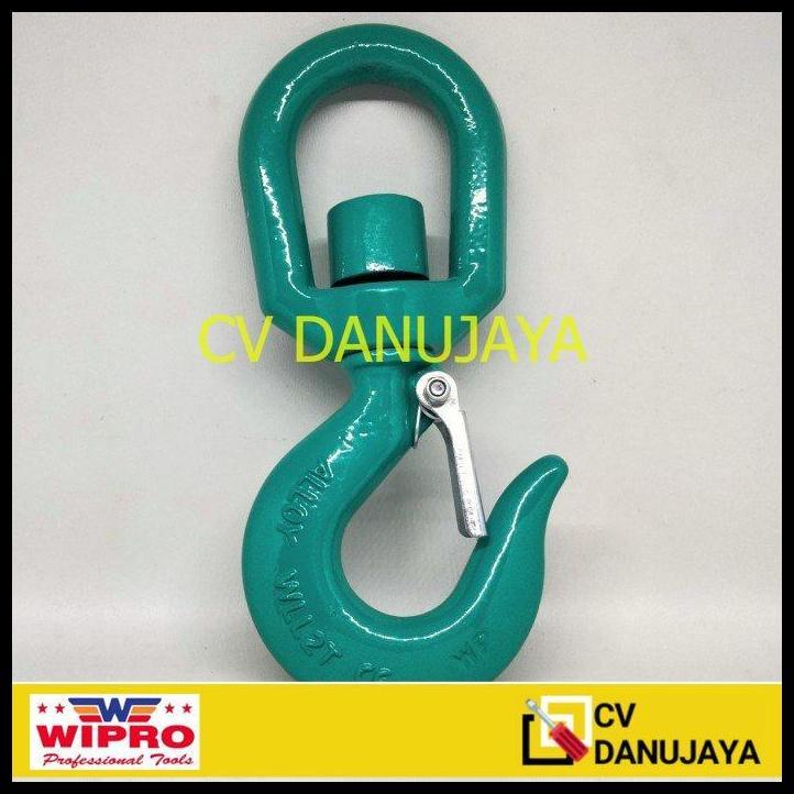 TERBARU SWIVEL HOOK CARGO (WITH LATCH) 2 TON WIPRO 