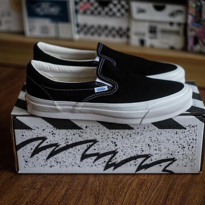 Vans Slip On OG LX Black White