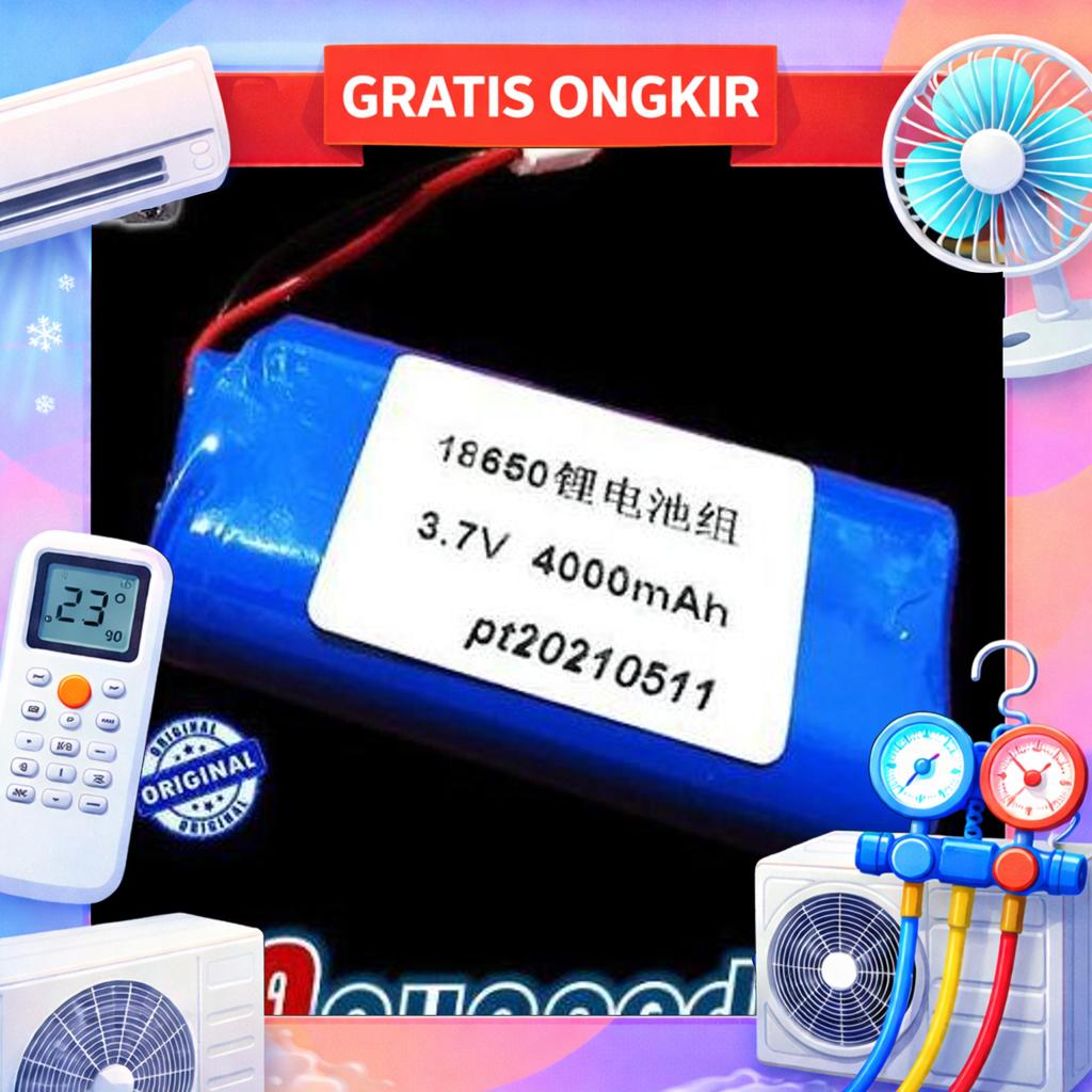 Baterai Pengganti Original Parts Aerator Ac/Dc Jebo 9950 Gosend