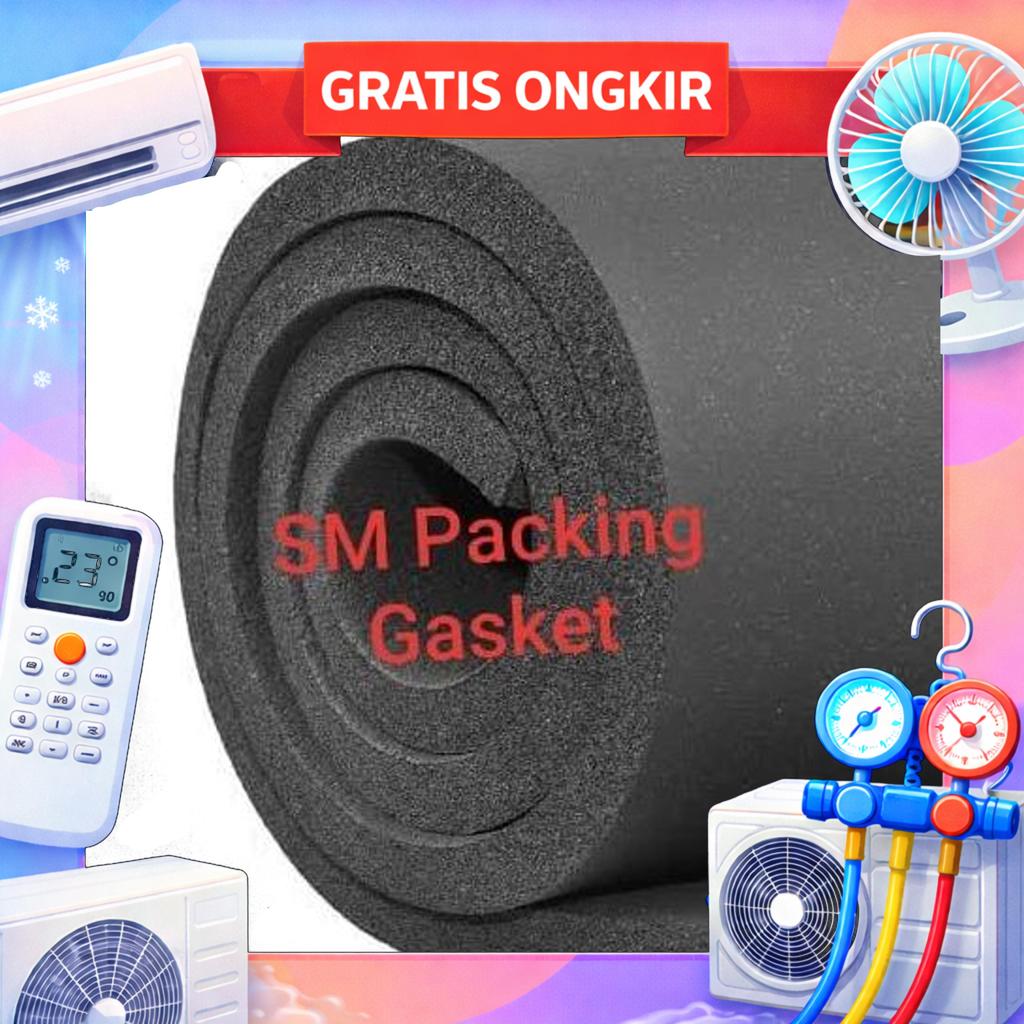 Isolasi Lembaran Pipa Ac 12Mm / Armaflex Lembaran 1/2" (Inch) Gosend