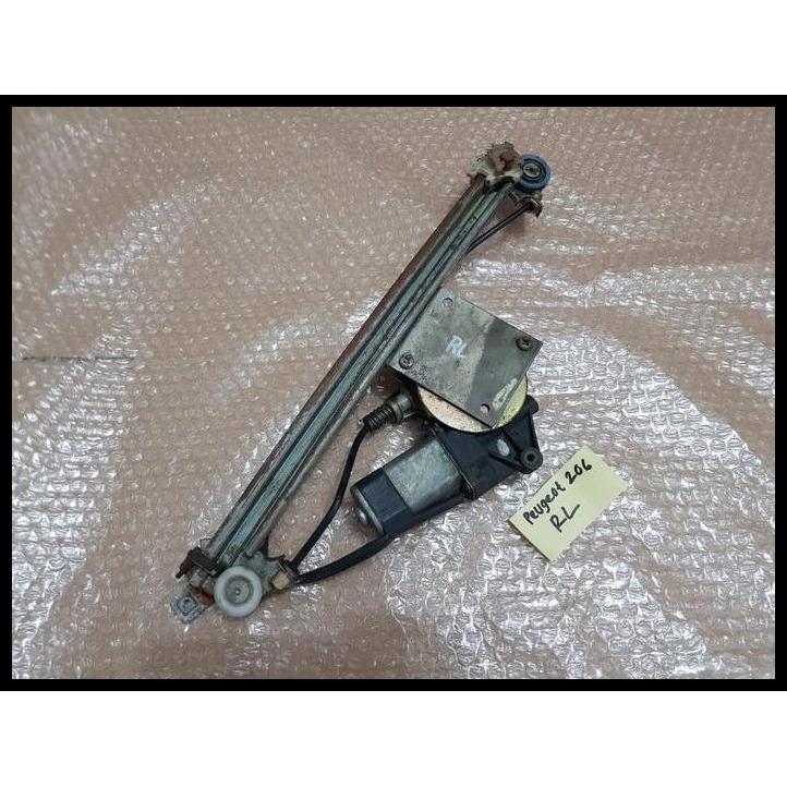 TERMURAH BELAKANG KIRI REGULATOR DAN MOTOR POWER WINDOW PEUGEOT 206