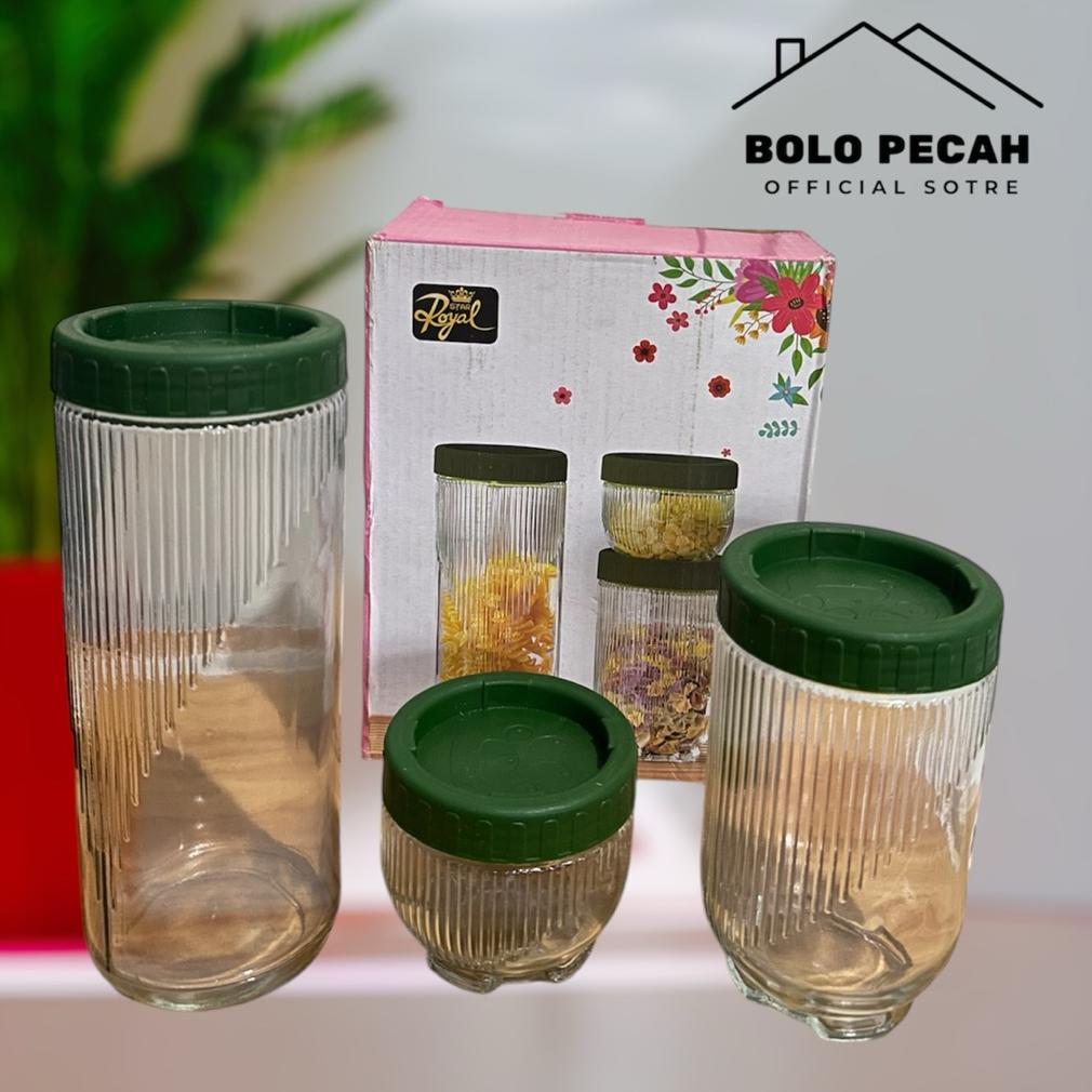 Star Royal Set Toples Kaca 3in1 || Toples Kaca Bening