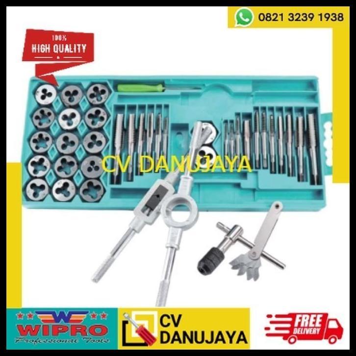 TERBARU WIPRO SNAI SENAI SNAY TAP SET WP-740M 3-12MM 40PC 
