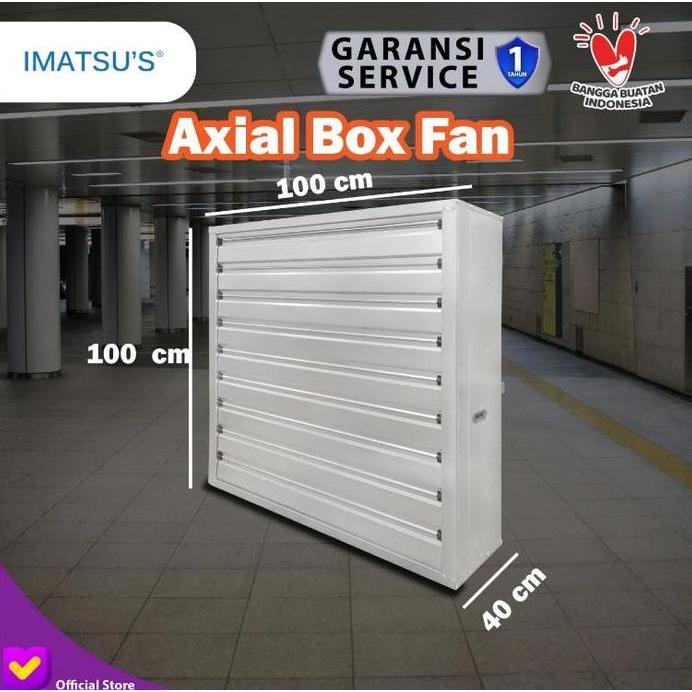 Blower Exhaust Box Fan Kandang Ayam 36 Inch 220V AFL-ECO-1000/1-FB