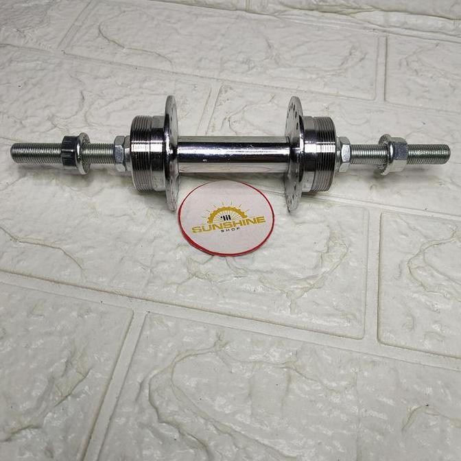 Hub Bos Roda Belakang 40H POLO Single 1 Speed Double Drat Gir Freewheel Sepeda Onthel 28 Ontel 26x1 