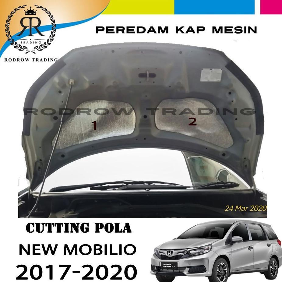 Peredam Panas Kap Mesin Mobil New Mobilio tahun 2017-2020 - Cutting Pola Peredam Kap New Mobilio