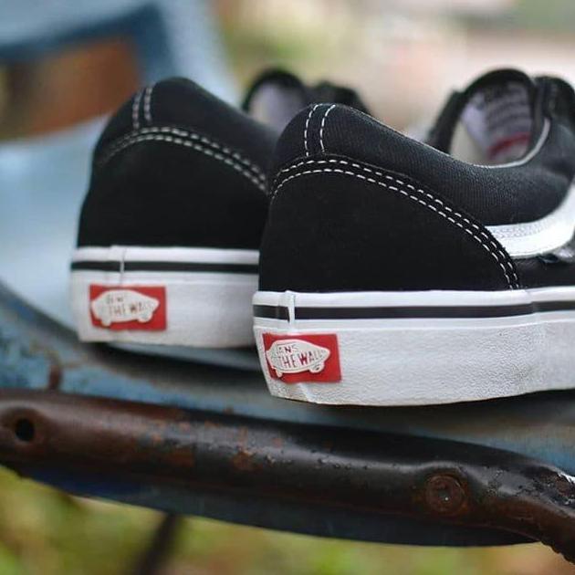 Vans Oldskool Velcro Pro Black White