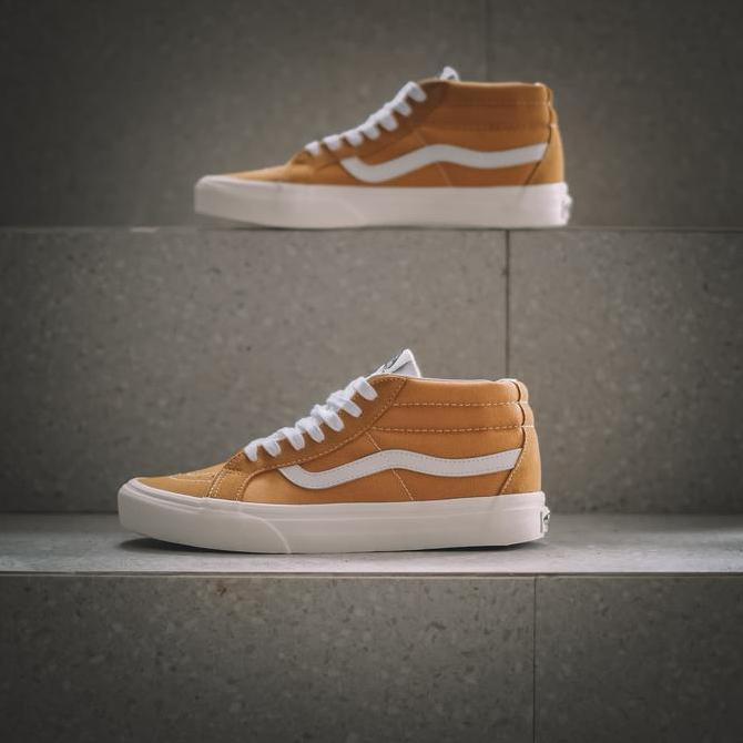 Vans sk8-hi mid reissue sunflower