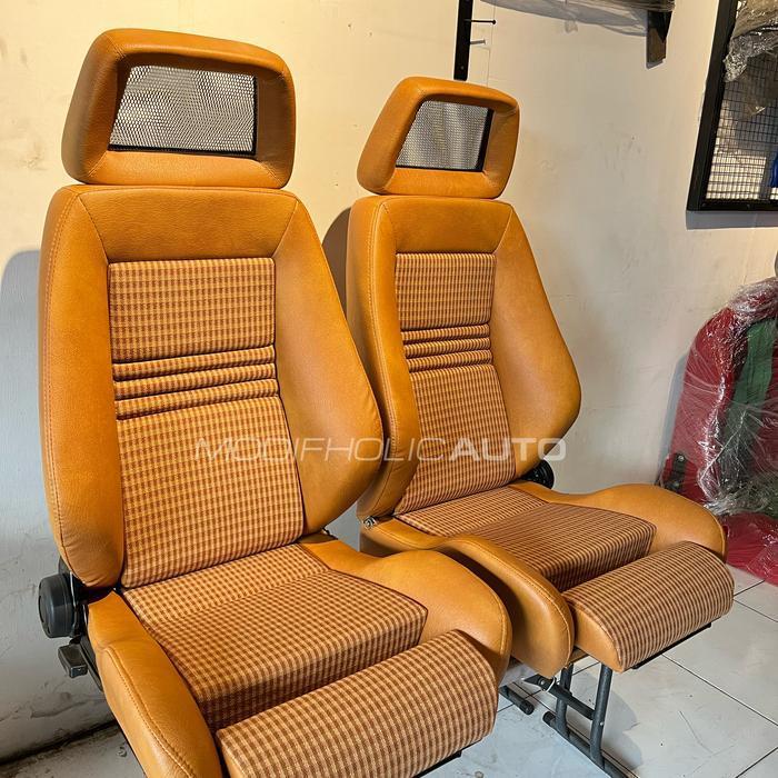 Jok Recaro Lx Terracota Vintage Kulit Jeruk Original Dan Terpercaya