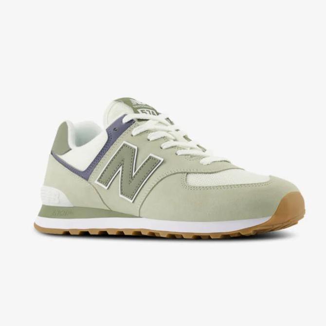 NB 574 Moss Green/Mesh Suede U574FOD ORINAL 100%