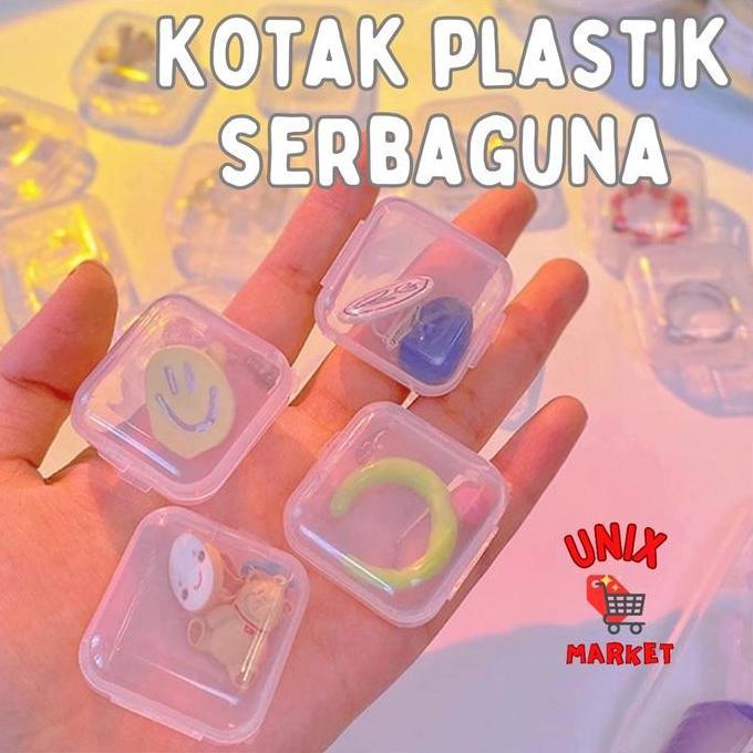 (ISI 5) Kotak Mini Serbaguna / Kotak Kecil Simpan Barang Mini / Kotak Plastik Serbaguna / Mini Box A