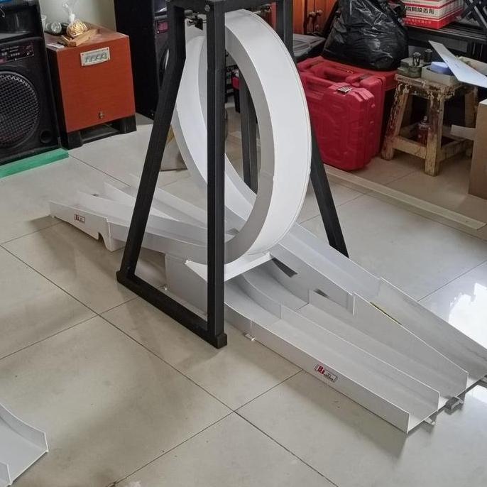 TRACK TAMIYA HALILINTAR 3 JALUR / TREK 3 JALUR HALILINTAR (BAHAN PVC PUTIH)