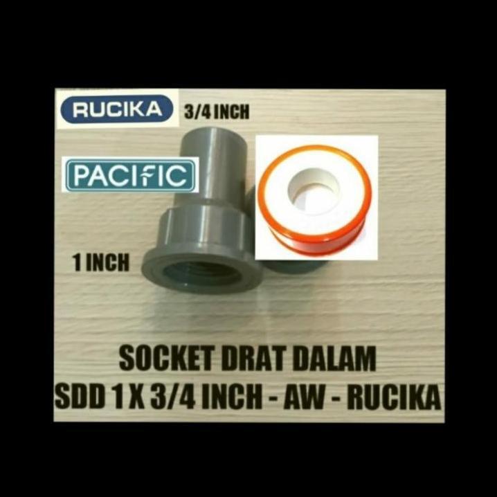 HOT DEAL SDD 1 X 3/4" MESIN POMPA AIR SEMI JET PUMP SHIMIZU SANYO DAB WASSER 