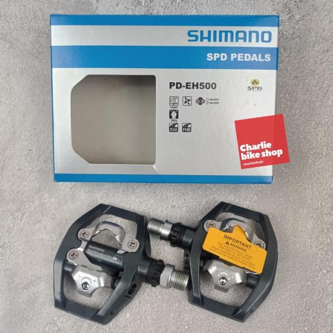 Pedal Cleat SHIMANO SPD Pedal single sided for on-road ride PD-EH500