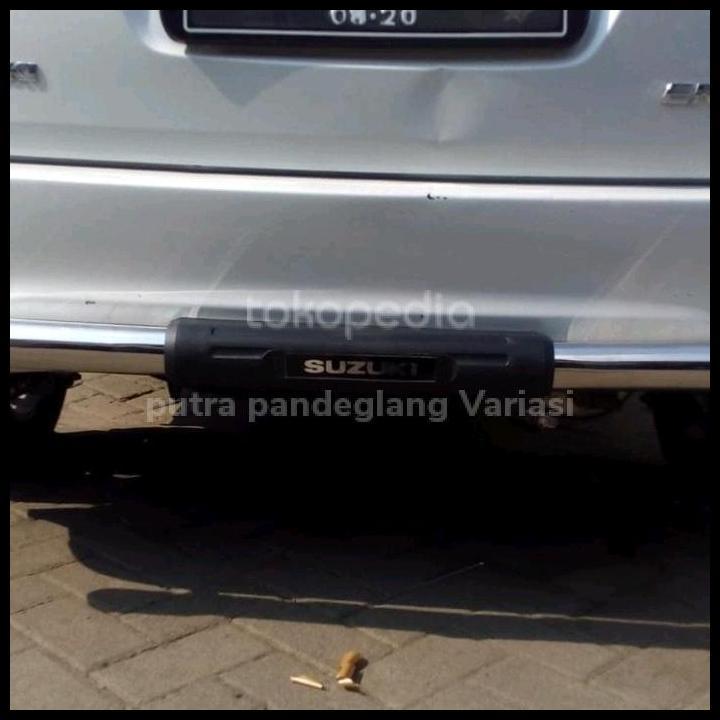 TERLARIS TANDUK BELAKANG BEMPER BELAKANG MOBIL ERTIGA LAMA BAHAN STENLIS 