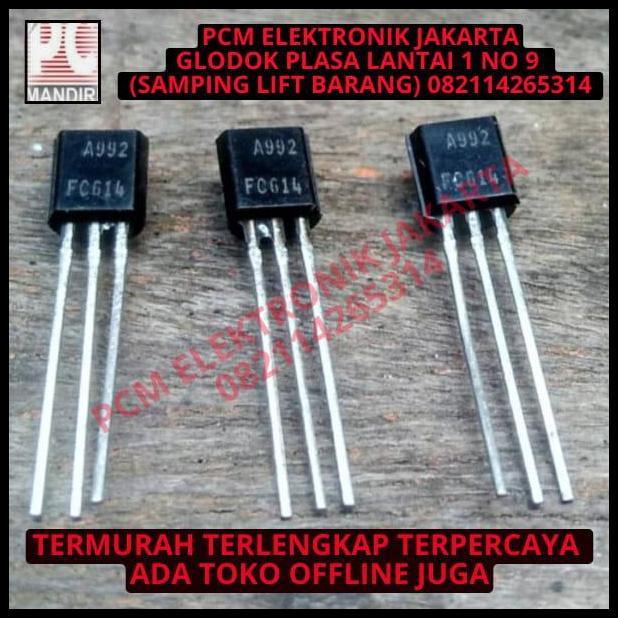 TERBARU TRANSISTOR A 992 A992 2SA992 C PRODUCT ASLI 