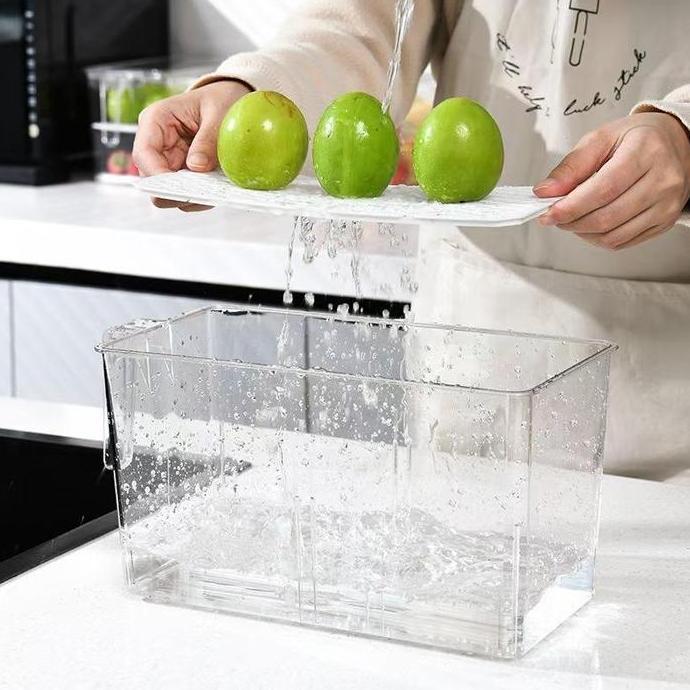 Storage Kulkas/ Kotak Kontainer Makanan Kulkas/ Food Storage Box/ Kotak Penyimpanan Refrigerator/ St