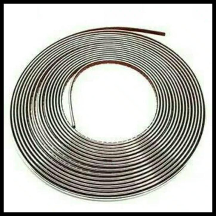 DISKON LIST/LIS MOULDING /LIST CHROME 15 MM (7.5 METER) MOBIL VIOS 