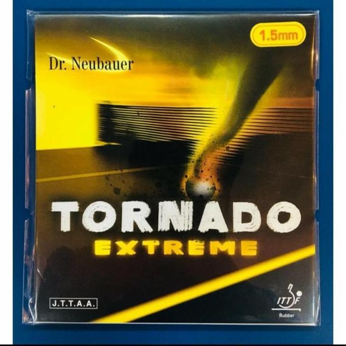 Karet Bat Tenis Meja Dr. Neubauer Tornado Extreme Bintik Pendek