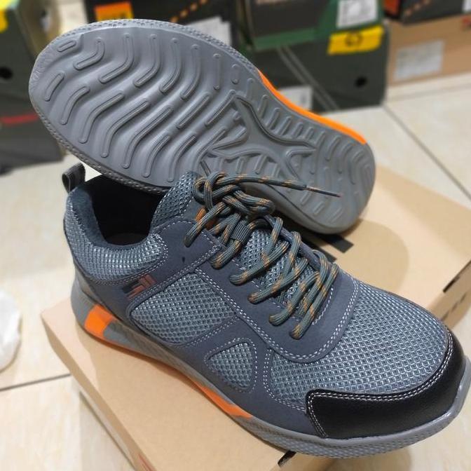 Sepatu safety sporty 87 pria wanita murah