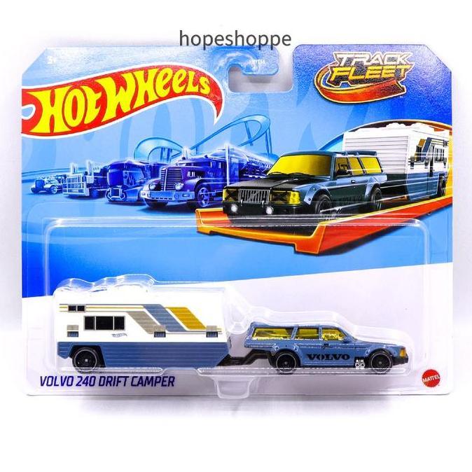 Hotwheels Track Fleet Truck Diecast Mobil Truk Original