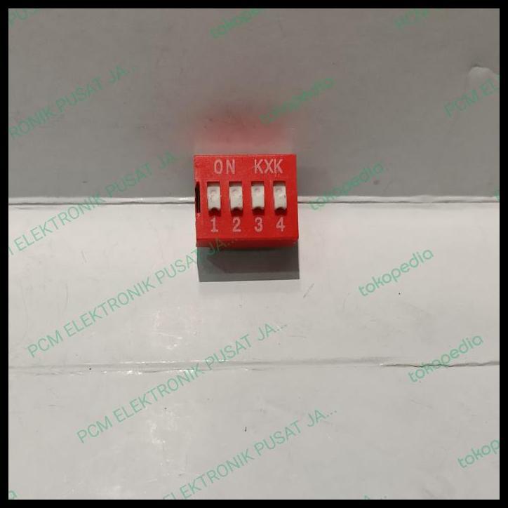 BEST DEAL 2056 DIPSWIT DIP SWITCH SWIT MINI 4SAKLAR 4 SAKLAR 4 PIN 8KAKI TAIWAN