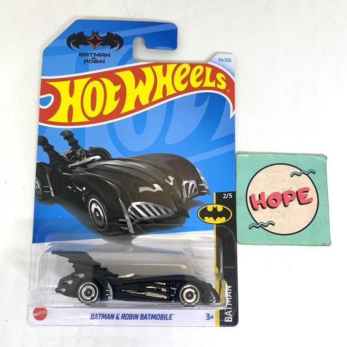 HotWheels Batman & Robin Batmobile Diecast Batman Original Mattel
