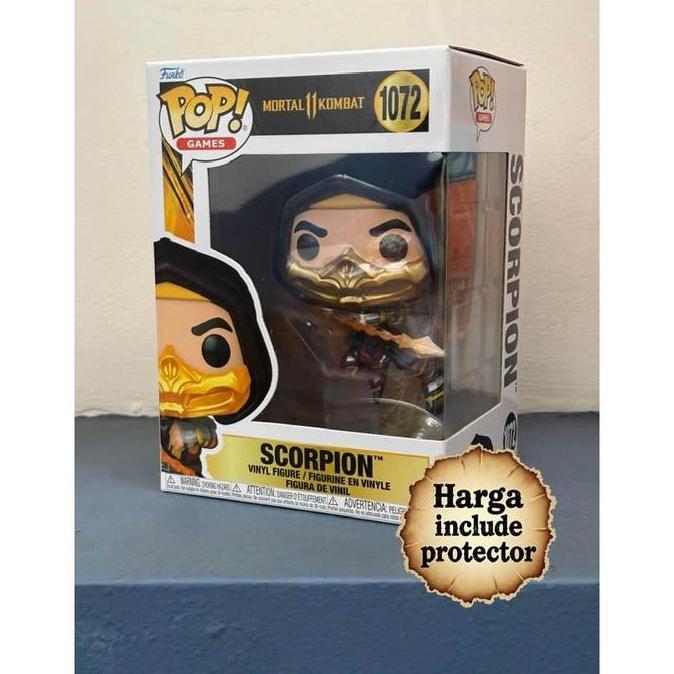 Funko Pop Scorpion Mortal Kombat 11 Fatality 1072 Games