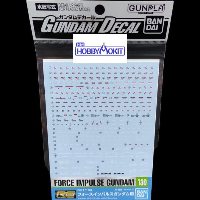 GD 130 RG 1/144 FORCE IMPULSE GUNDAM