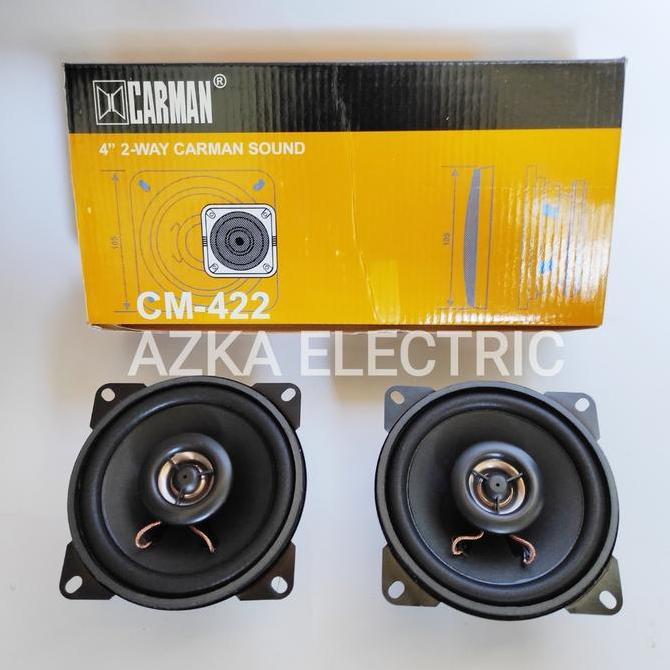 Speaker Pintu Mobil 4 Inch Coaxial Carman CM 422
