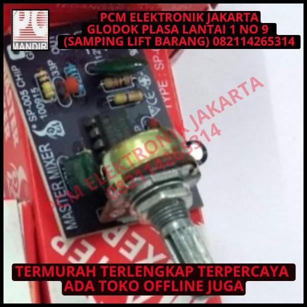 DISKON KIT MASTER MIXER 1 POTENSIO MONO TUNERSYS 12V JRC4558 JRC 4558 