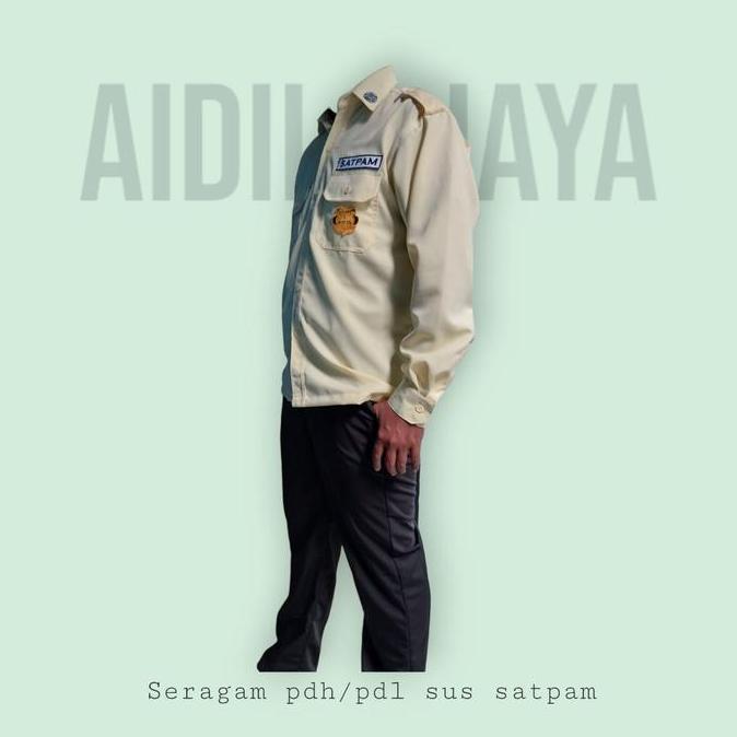 SERAGAM SATPAM PDH LENGAN PANJANG PDL SUS