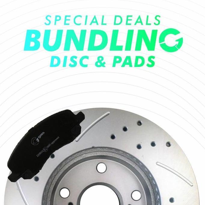 GAIA Brake Disc Rotor Mitsubishi Xpander & Xpander Cross Black Edition