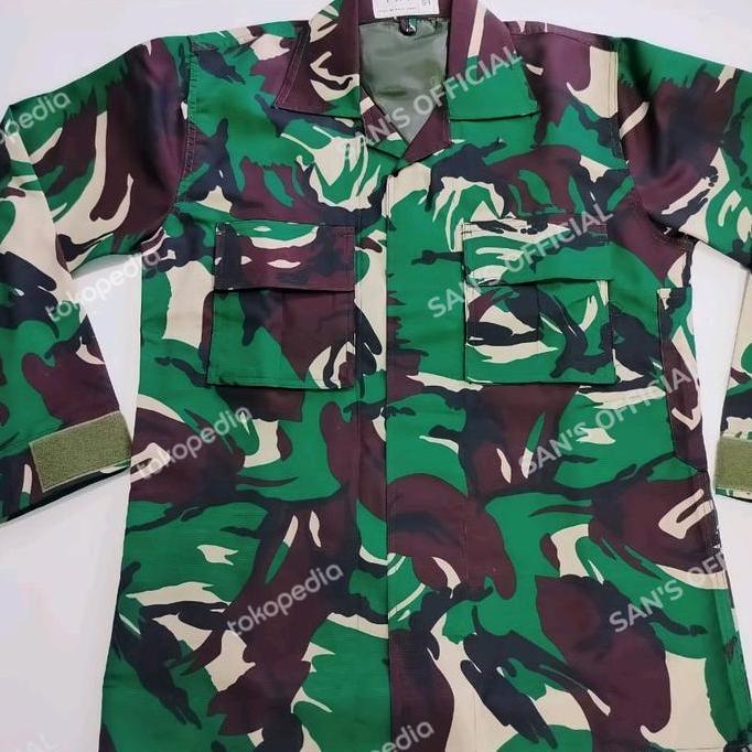 Seragam Pdl TNI AU AL AD Bahan VELBED berkualitas premium Anti Air