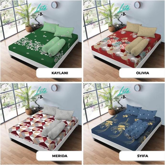Sleep- Kintakun Sprei New Lite Queen Size Uk. 160X200 Cm