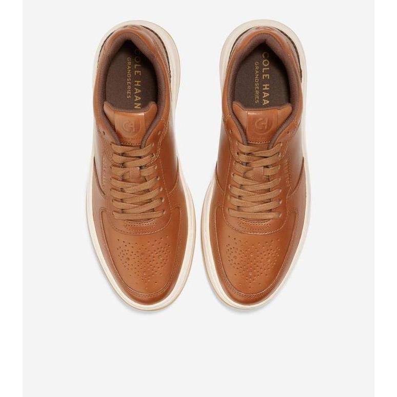 Cole Haan Men Grandpro Crossover Sneaker - Sepatu Pria (Coklat)