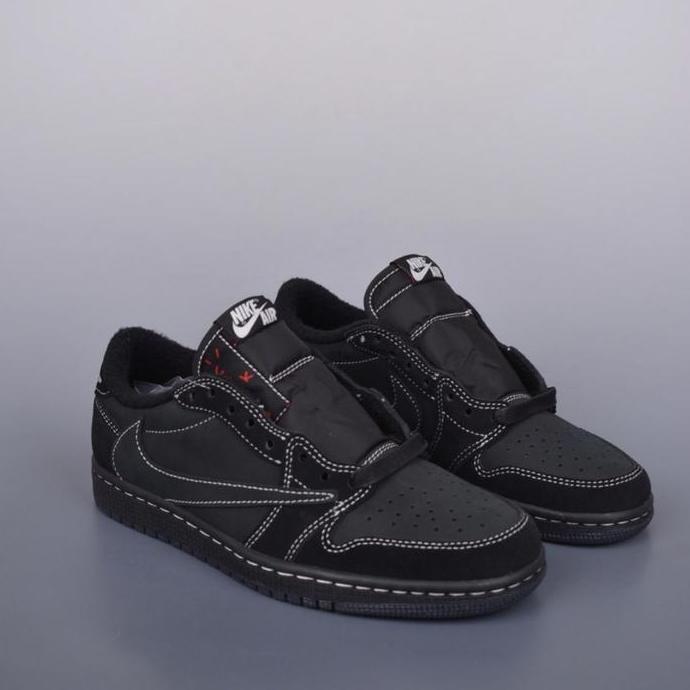 Travis Scott x Nike Air Jordan 1 Low Phantom Black 100% Authentic