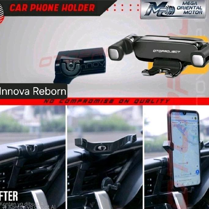 Otoproject Car Phone Holder Innova Reborn - Dudukan HP Mobil Innova Handphone Terlaris