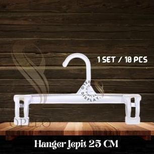 Lansungkirim- ( 10 Pcs ) Hanger Jepit Celana  Anak 25 Cm / Jepit Kerudung 25 Cm
