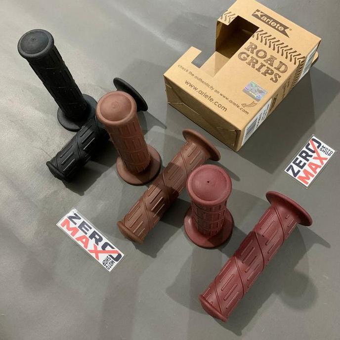 '' HANDGRIP HANDFAT ARIETE ITALY HERITAGE CLASSIC KLASIK RETRO CAFE RACER *